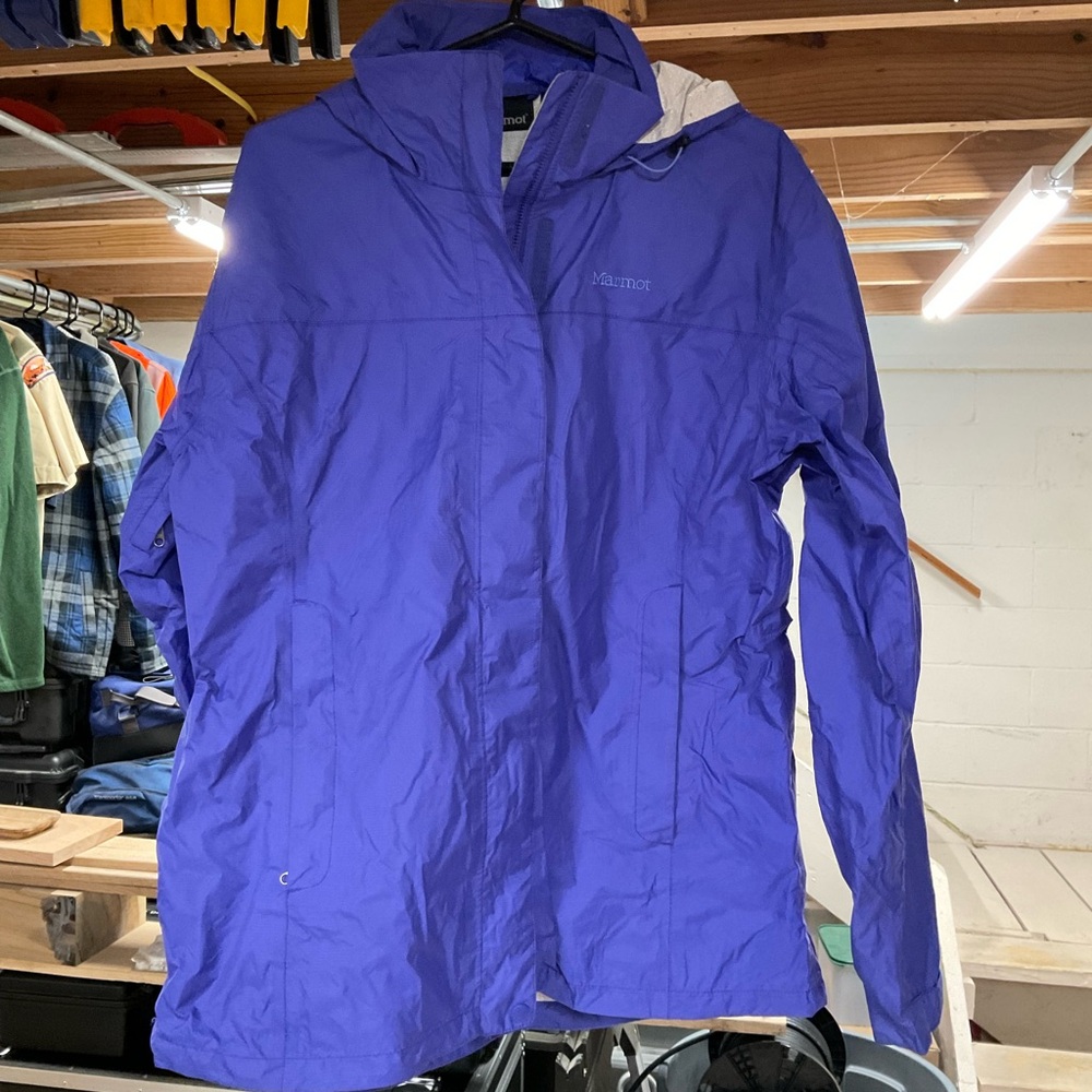 Marmot Purple Ski Snow Jacket Lightweight Hooded